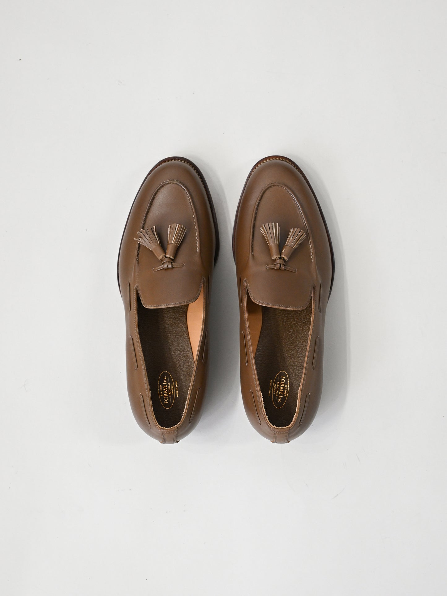 forme / fm-138 TASSEL LOAFER HAND MOCCA -AMBER