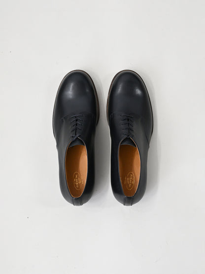 forme / fm-708 BLUCHER PLAIN TOE -BLACK