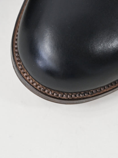 forme / fm-708 BLUCHER PLAIN TOE -BLACK