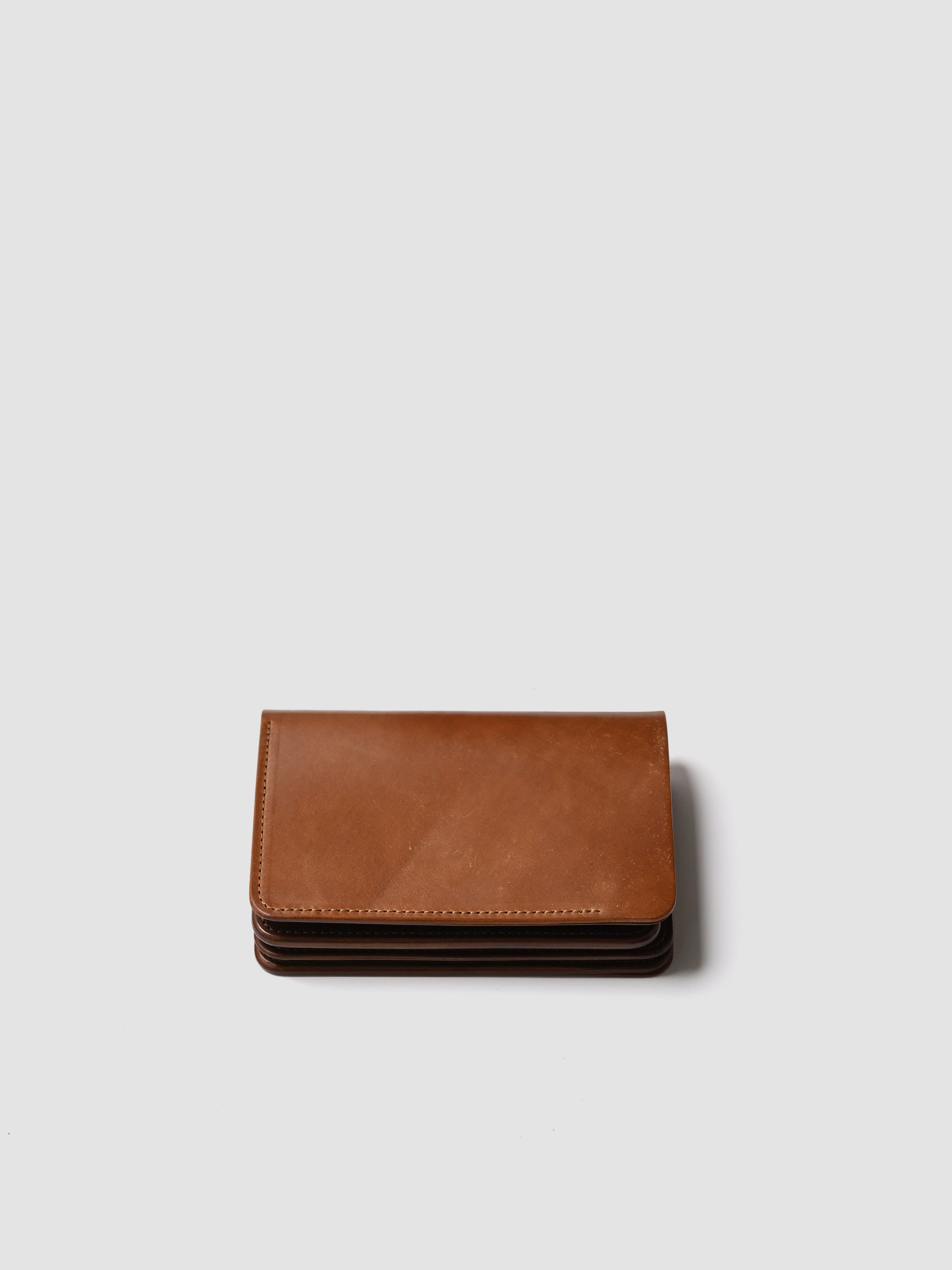 forme / Short wallet Cordovan -CIGAR × BROWN