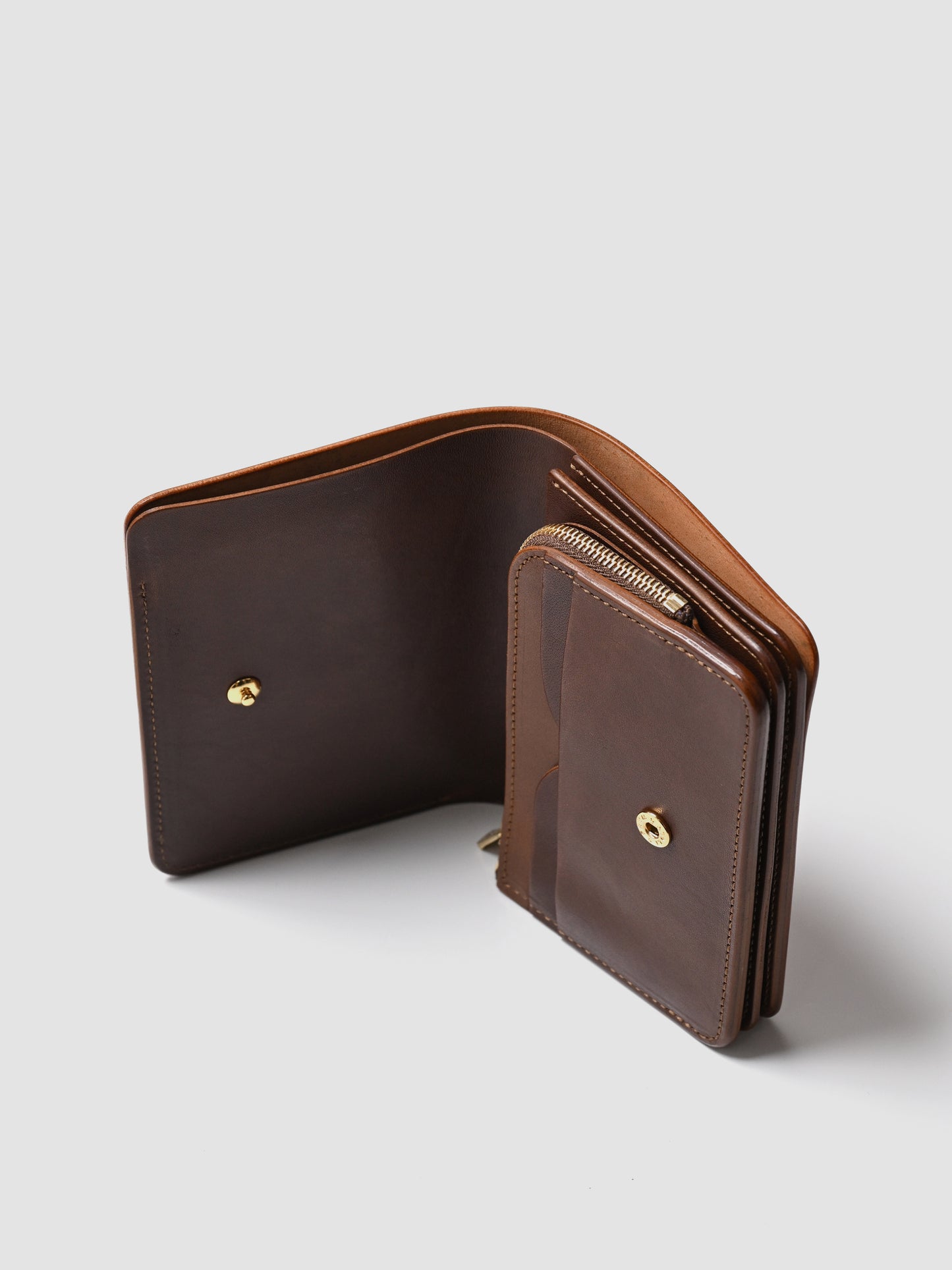 forme / Short wallet Cordovan  -Cigar×Brown