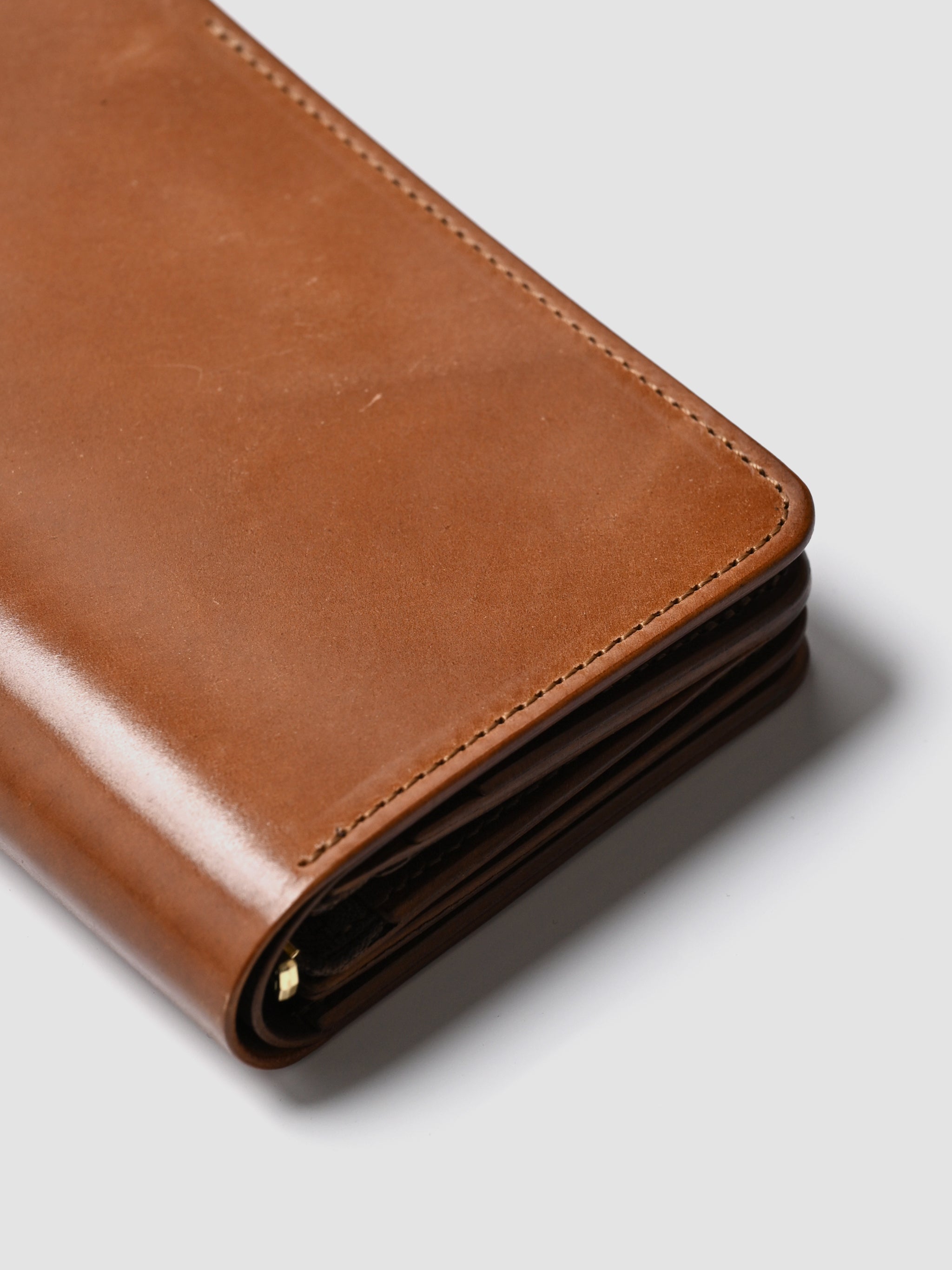 forme / Short wallet Cordovan -CIGAR × BROWN