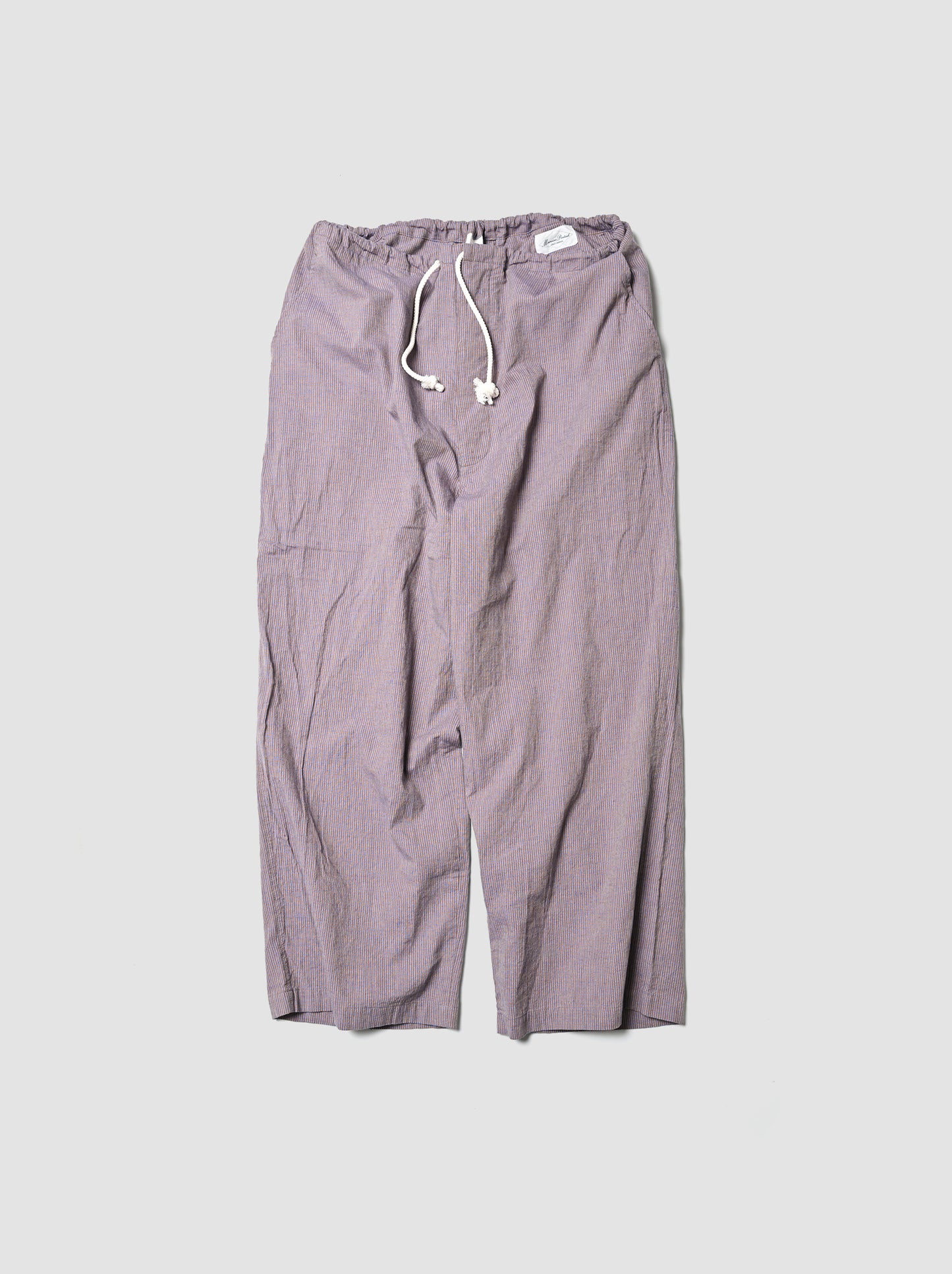 Marvine Pontiak Shirt Makers / Monpe Pants -BLUE BROWN GINGHAM