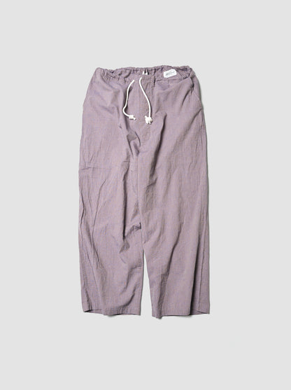 Marvine Pontiak Shirt Makers / Monpe Pants -BLUE BROWN GINGHAM