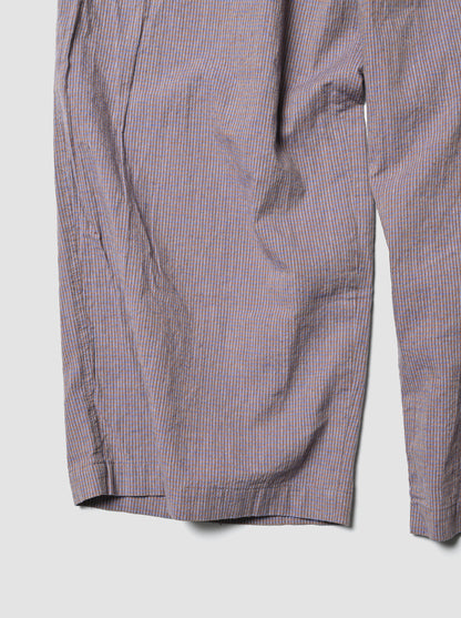 Marvine Pontiak Shirt Makers / Monpe Pants -BLUE BROWN GINGHAM