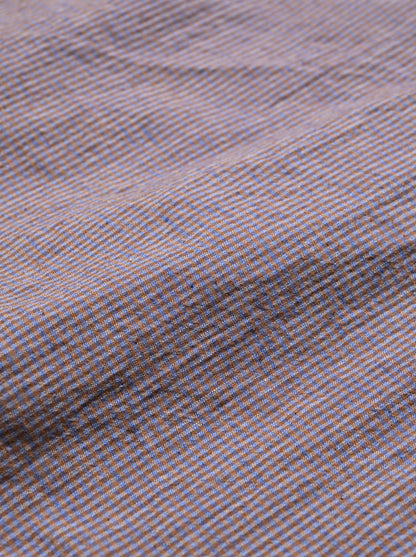 Marvine Pontiak Shirt Makers / Monpe Pants -BLUE BROWN GINGHAM