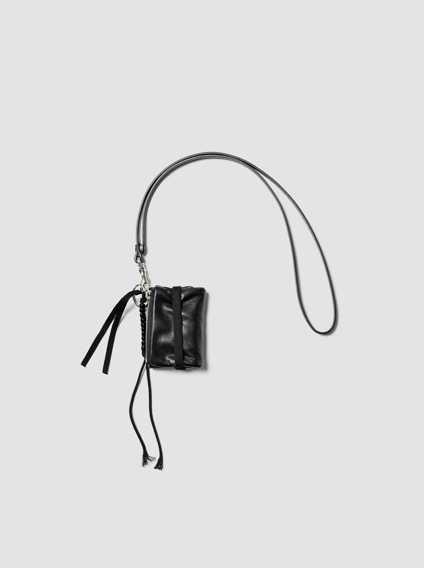 COMESANDGOES / COMES WALLET & KEYCHAIN -BLACK