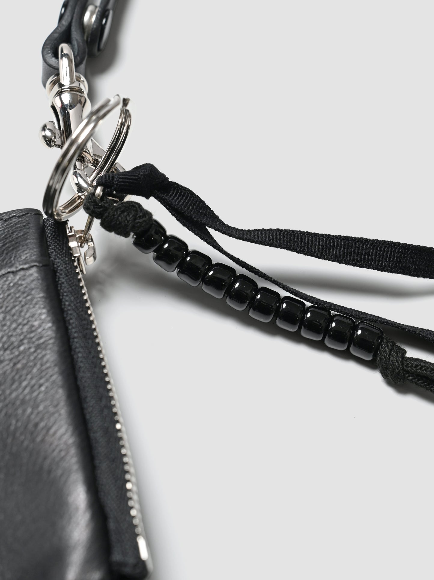 COMESANDGOES / COMES WALLET & KEYCHAIN -BLACK