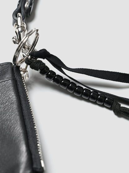 COMESANDGOES / COMES WALLET & KEYCHAIN -BLACK