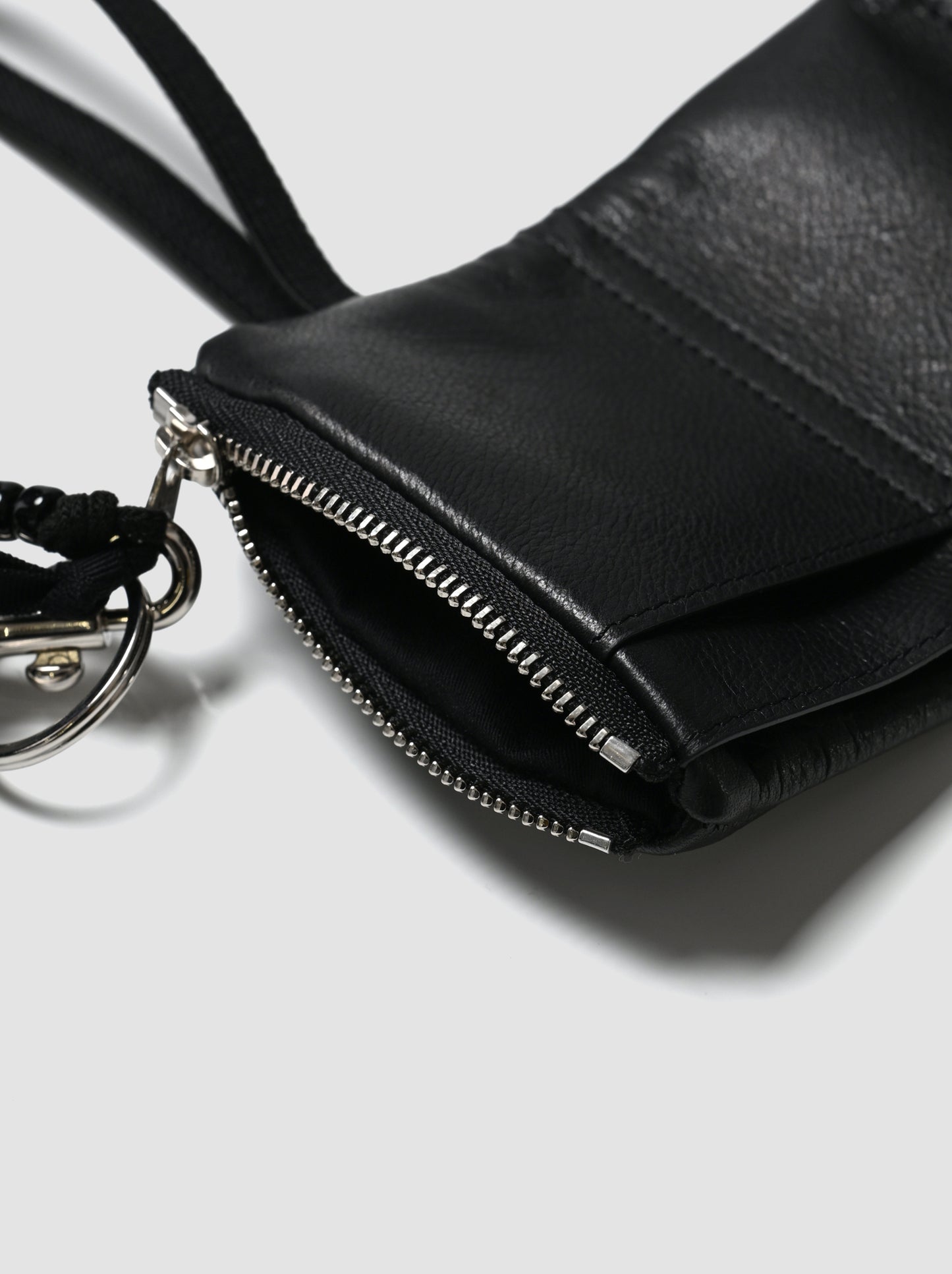 COMESANDGOES / COMES WALLET & KEYCHAIN -BLACK