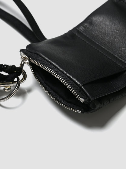 COMESANDGOES / COMES WALLET & KEYCHAIN -BLACK