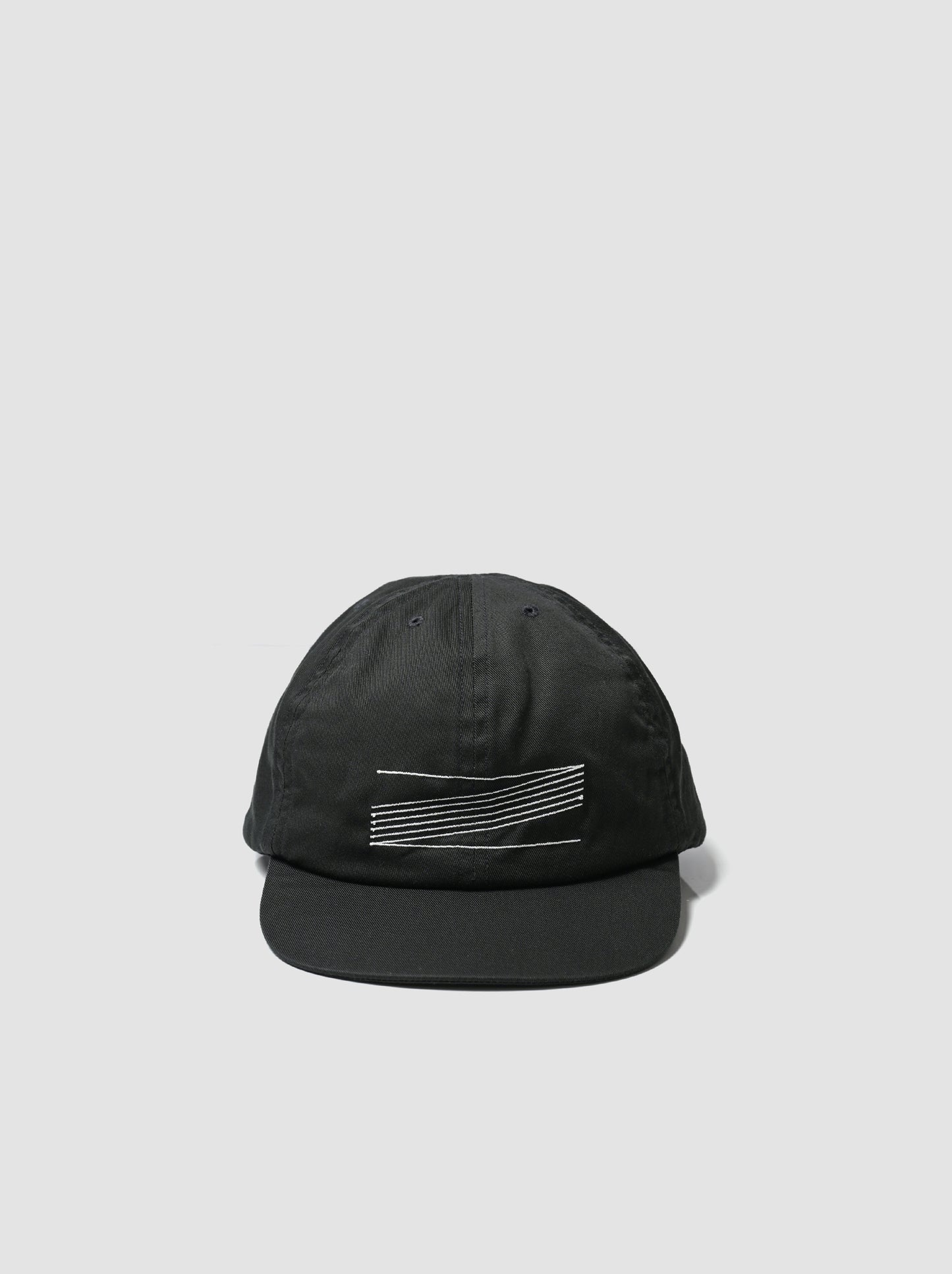 COMESANDGOES / LINE PATTERN CAP -EBONY