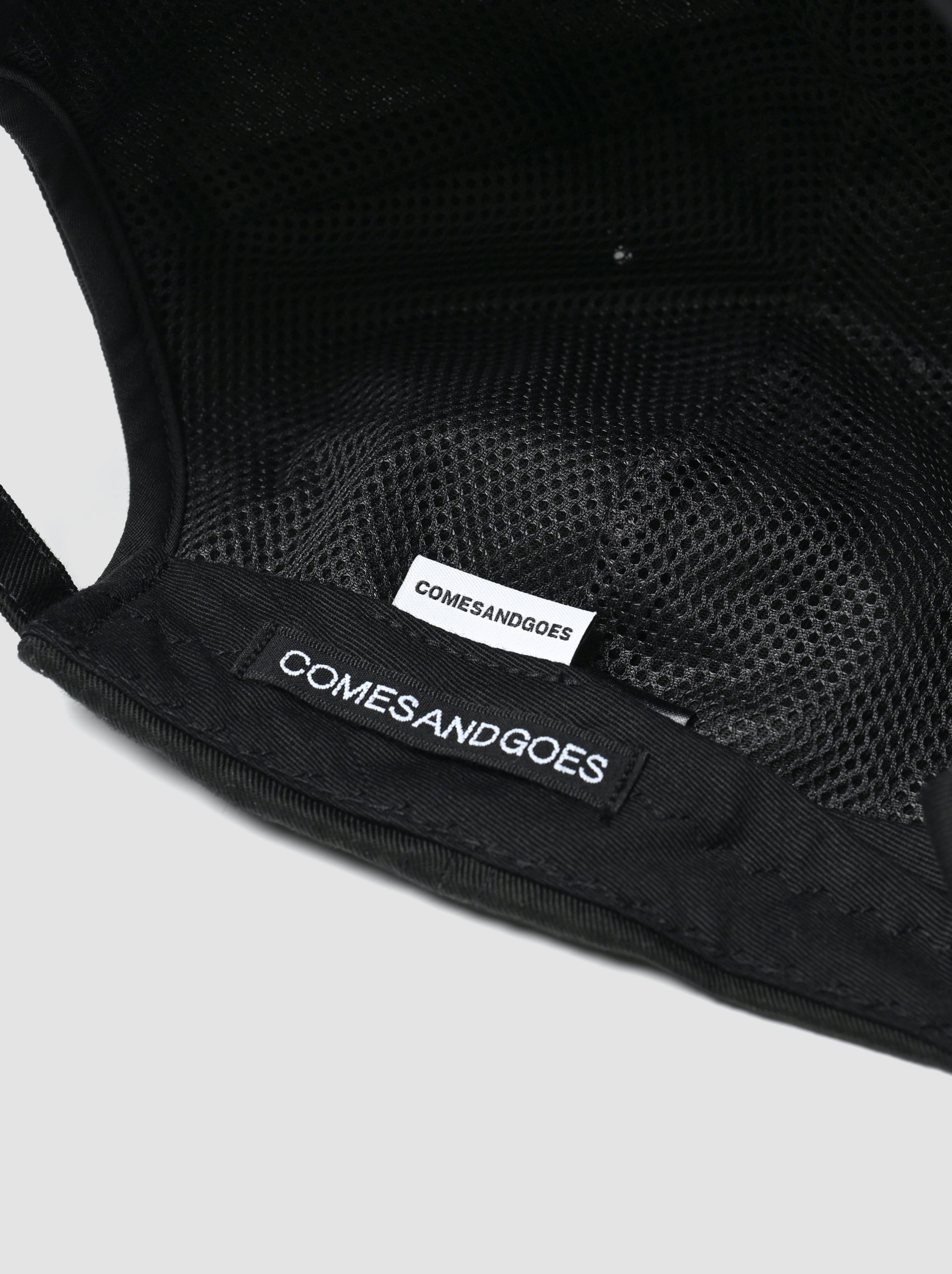 COMESANDGOES / A SCENE OF SOMETHING CAP -EBONY