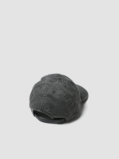 COMESANDGOES / PIGMENT DYE CAP(ダメージ) -CHARCOAL