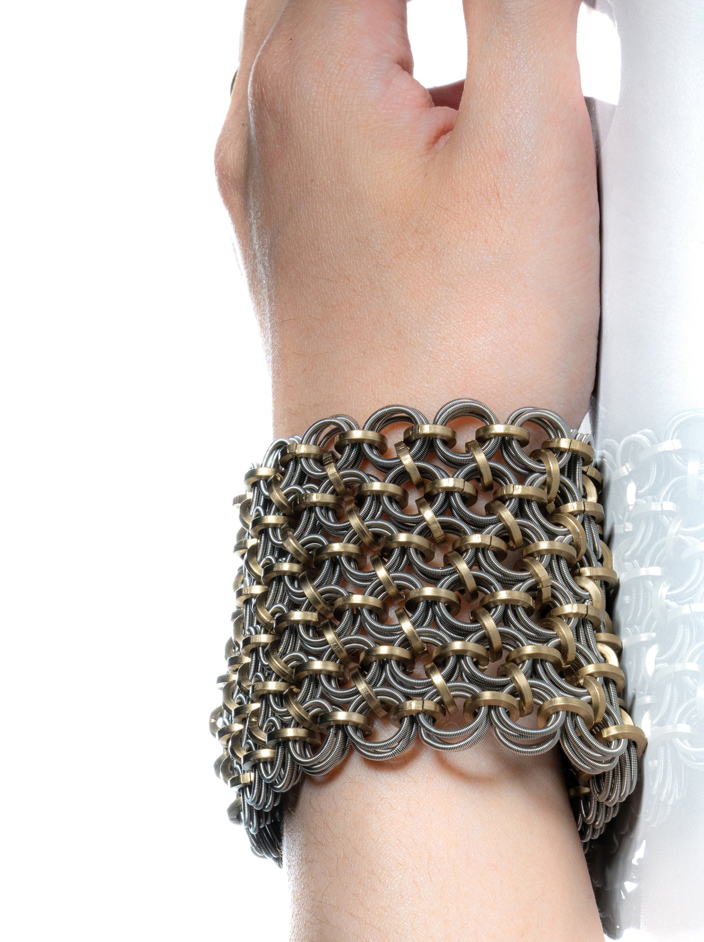 ANDREINA BRENGOLA /　Bracelet 6 Fili -ANTIQUE BRASS COLOR