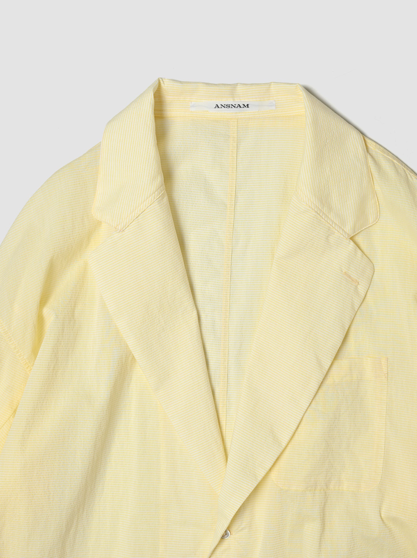 ANSNAM / big pyjacket (Cotton) -YELLOW