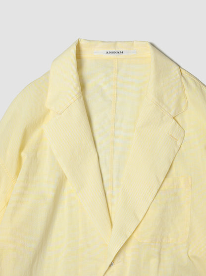 ANSNAM / big pyjacket (Cotton) -YELLOW
