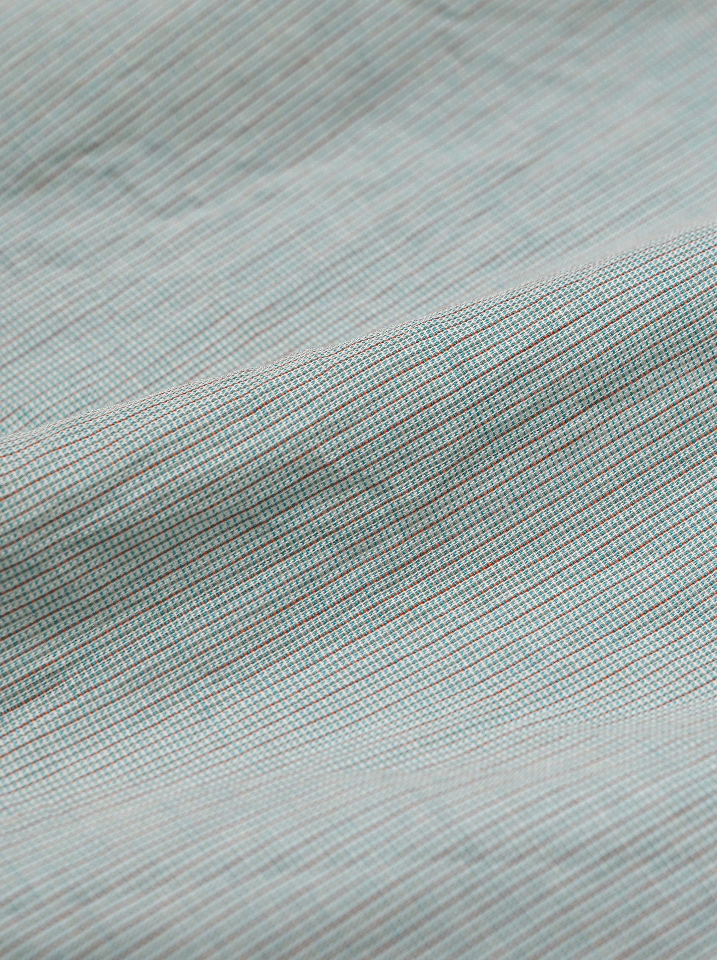 ANSNAM / big pyjacket (Cotton/Polyester) -BLUE×BROWN