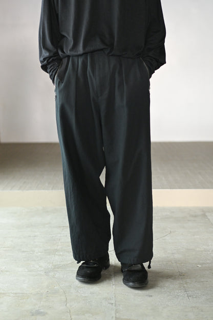 barbell object / clip tuck pt -BLACK