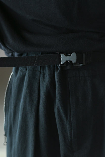 barbell object / clip tuck pt -BLACK