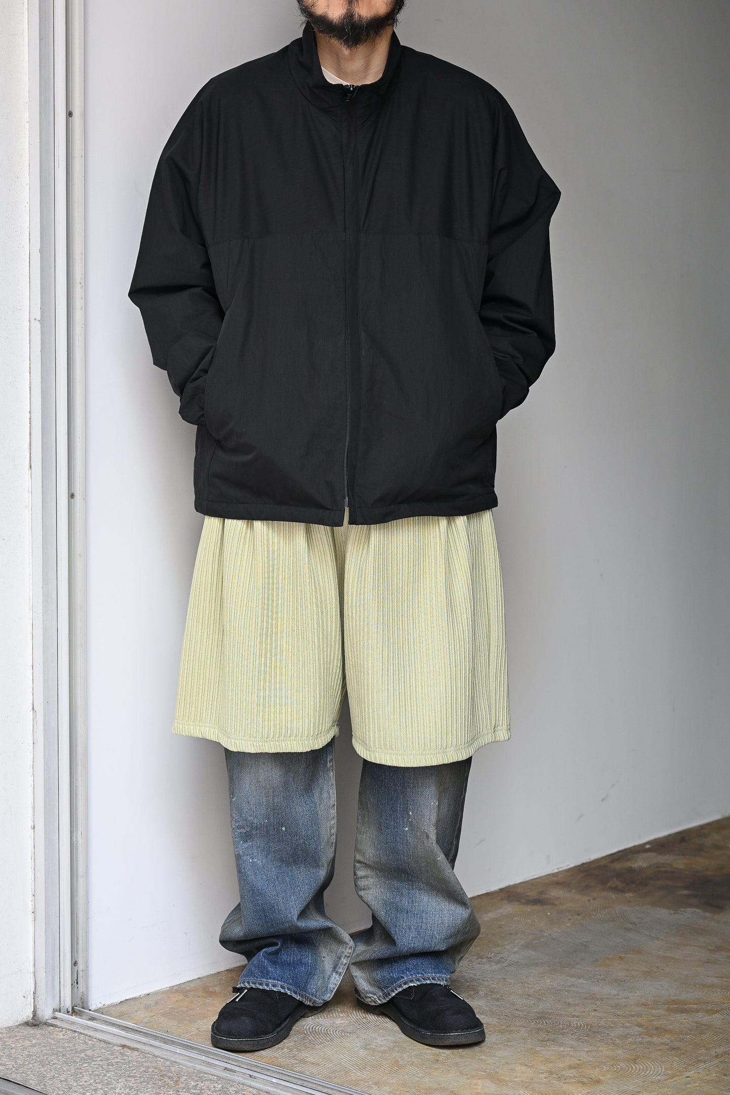 KAPTAIN SUNSHINE / Bicycle Jacket -BLACK