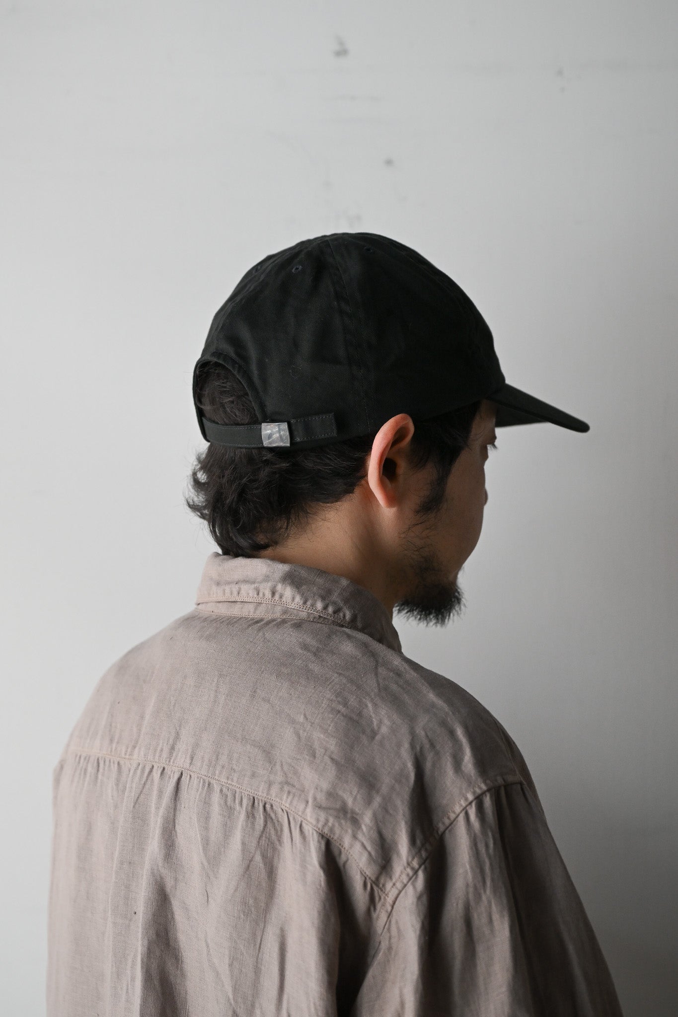 COMESANDGOES / LINE PATTERN CAP -EBONY