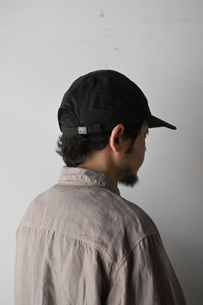 COMESANDGOES / LINE PATTERN CAP -EBONY