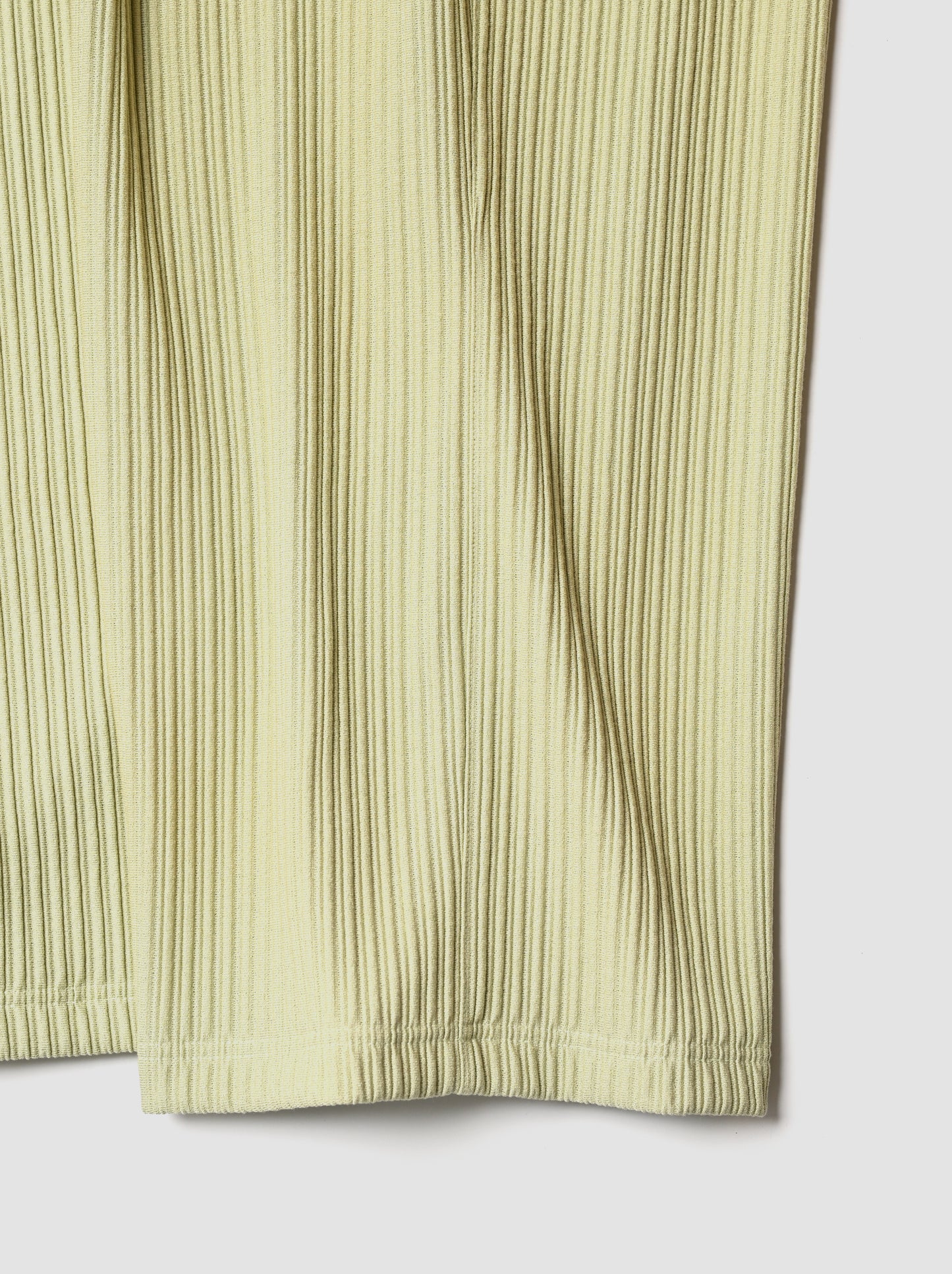 ANCELLM / WIDE EASY PANTS -WASABI