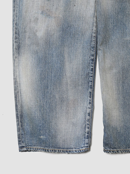 ANCELLM / MIDTAPERED 5P DENIM PANTS -INDIGO