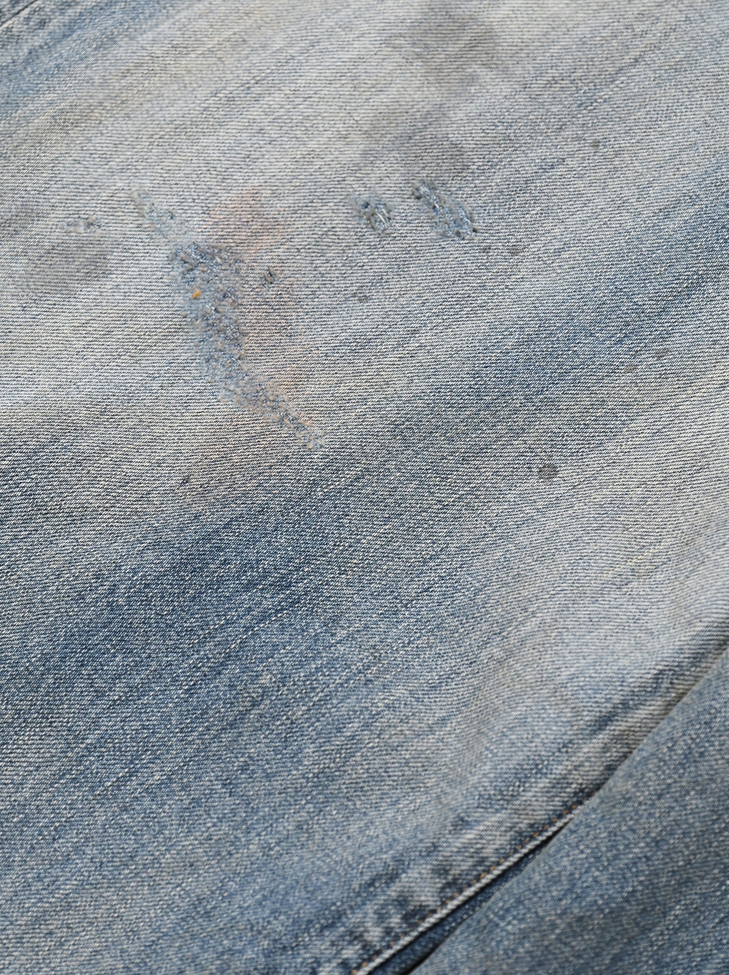 ANCELLM / MIDTAPERED 5P DENIM PANTS -INDIGO