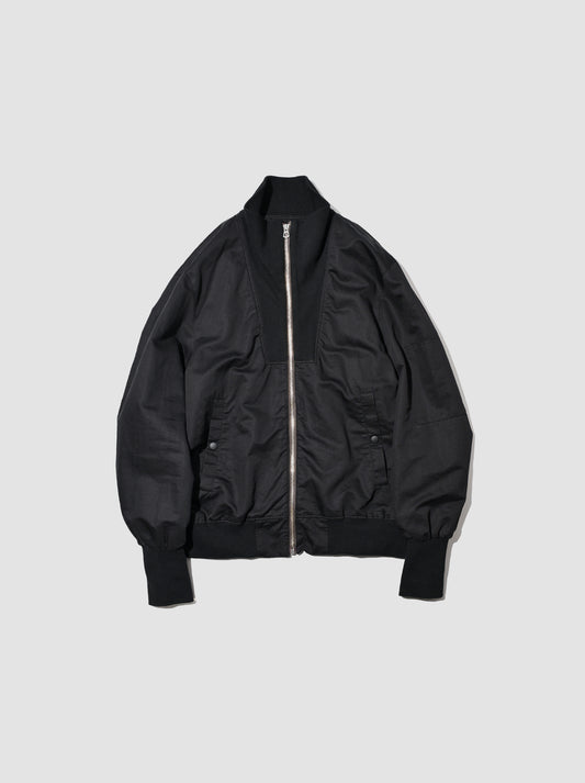 barbell object / fit jkt -BLACK