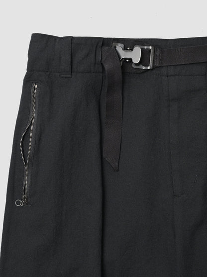 barbell object / clip tuck pt -BLACK