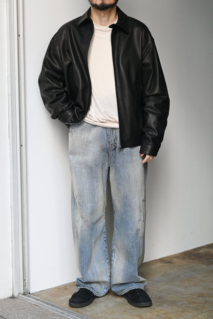 ANCELLM / MIDTAPERED 5P DENIM PANTS -INDIGO