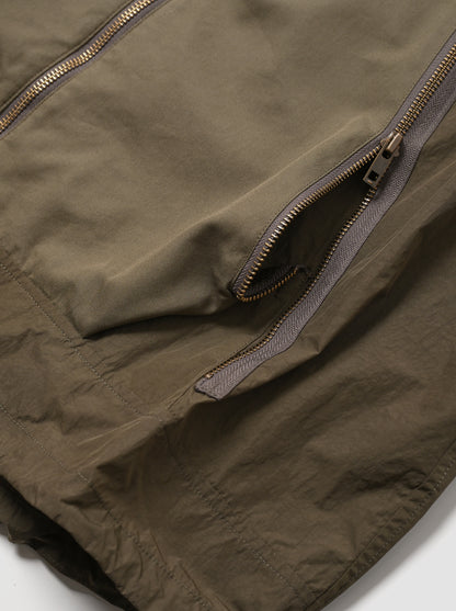 barbell object / un vest -KHAKI