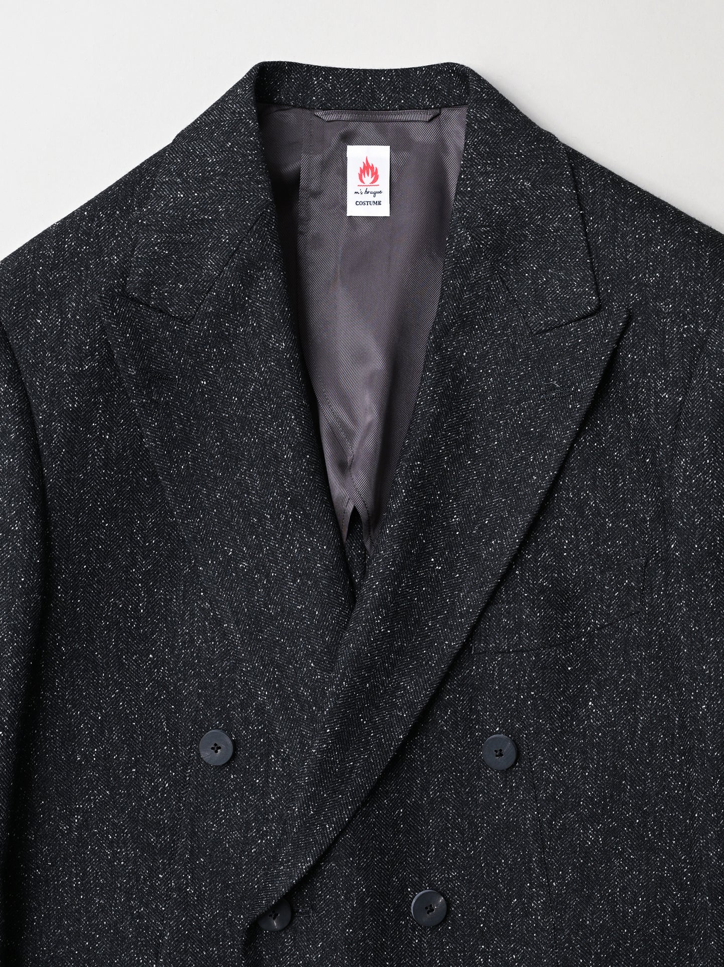M's braque / COSTUME W6B JACKET -GREY MIX