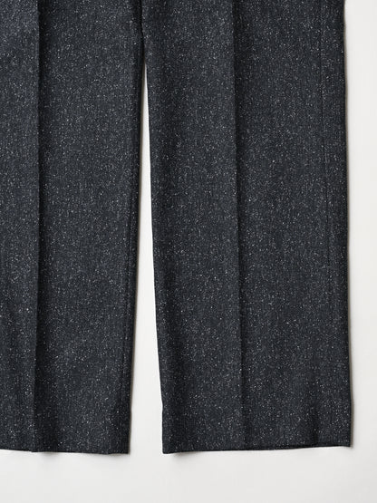 M's braque / COSTUME ONE TUCK DRESS PANTS -GREY MIX