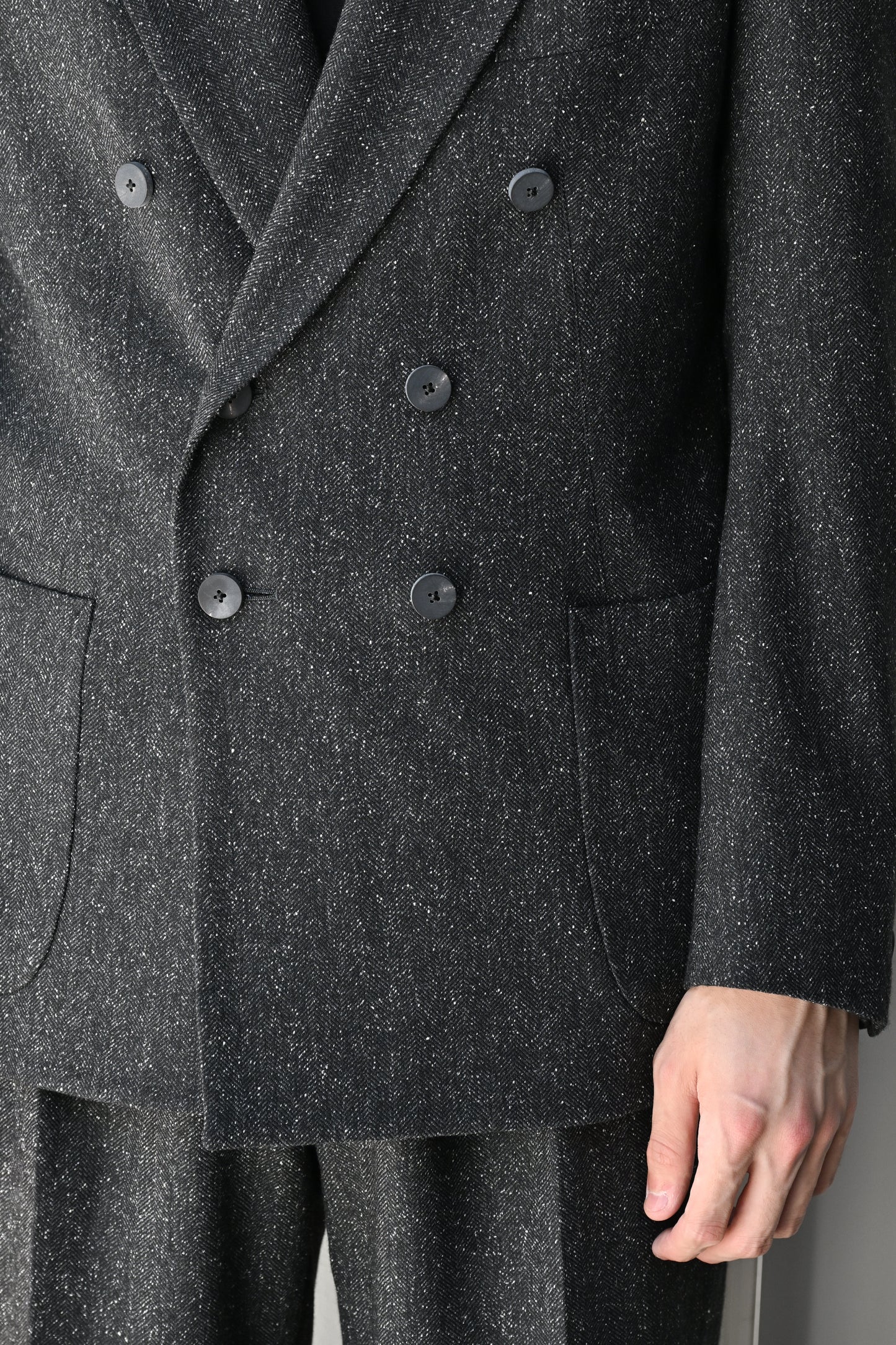 M's braque / COSTUME W6B JACKET -GREY MIX