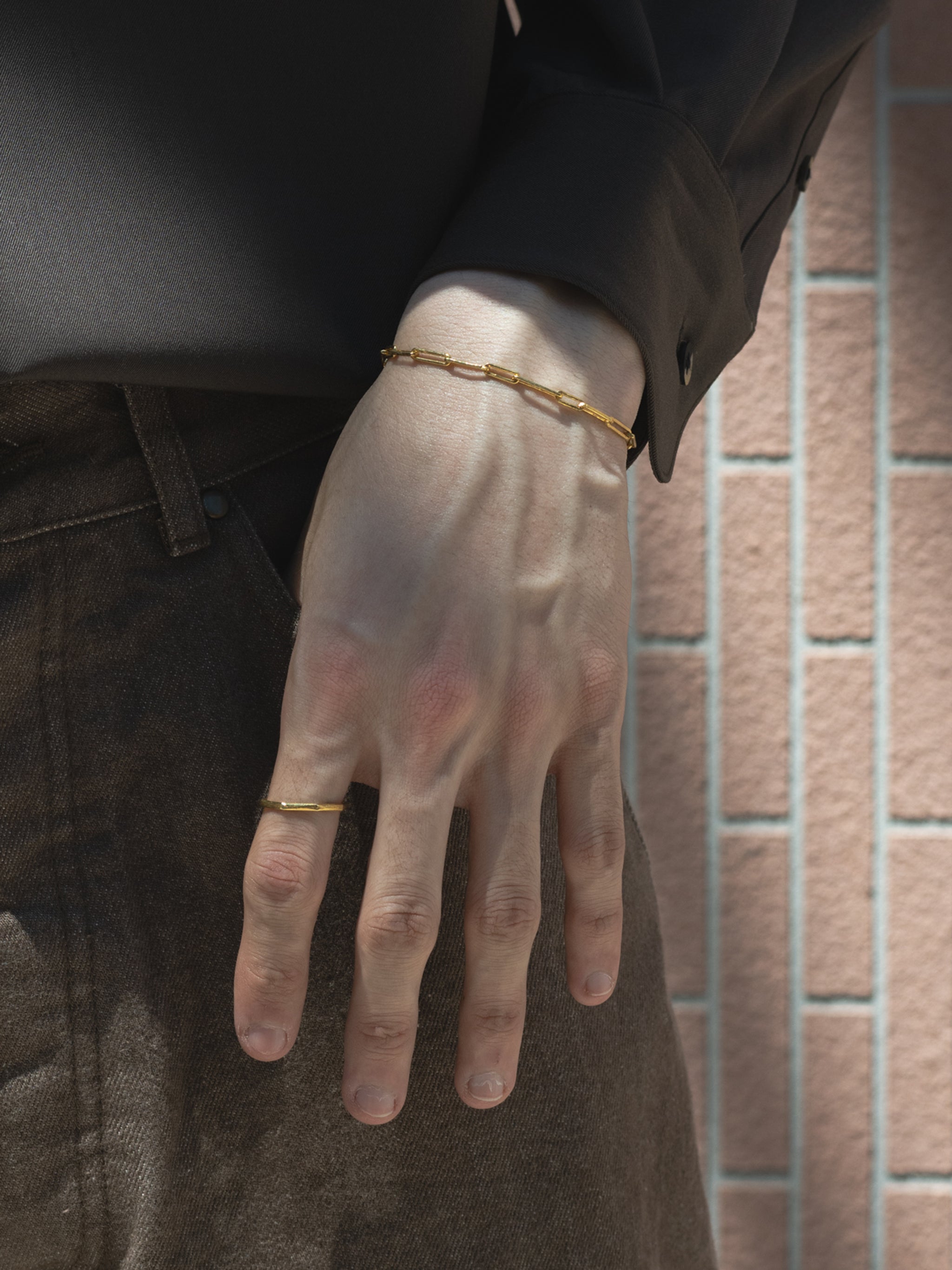 taupe D.MOTOIKE vino k24純金リングmoto taupe D.MOTOIKE vino k24純金リングmoto