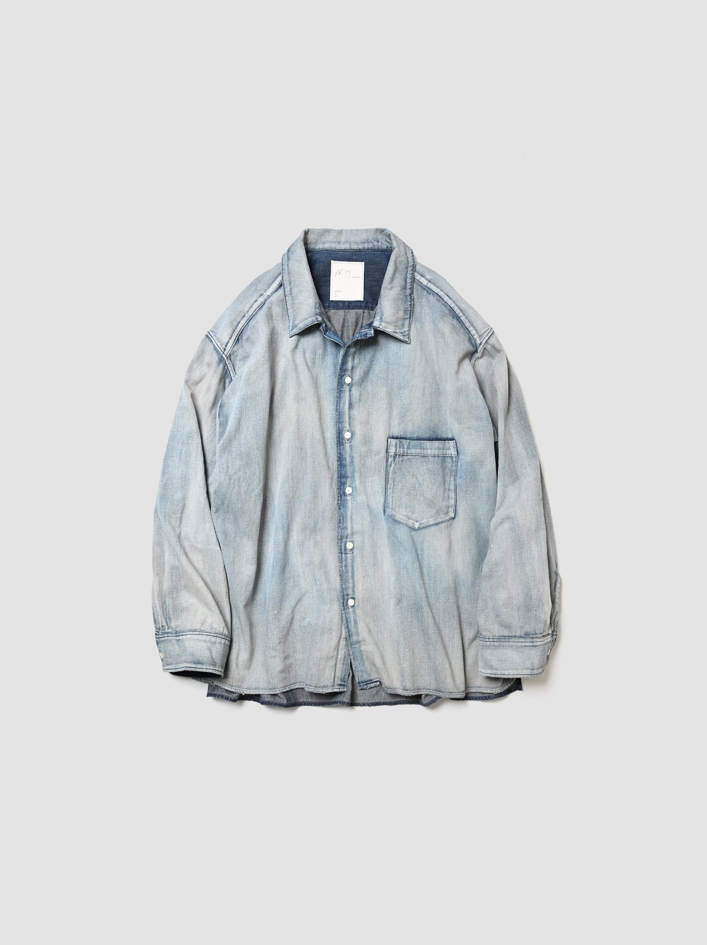 ANCELLM / L.T OZ DENIM SHIRT -INDIGO