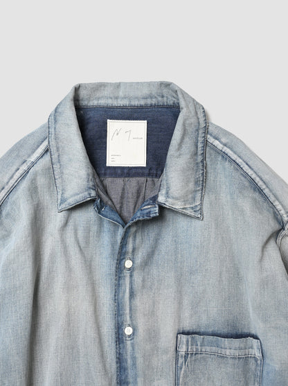 ANCELLM / L.T OZ DENIM SHIRT -INDIGO