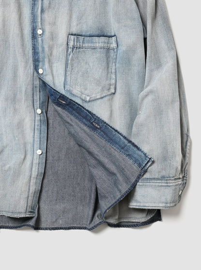 ANCELLM / L.T OZ DENIM SHIRT -INDIGO