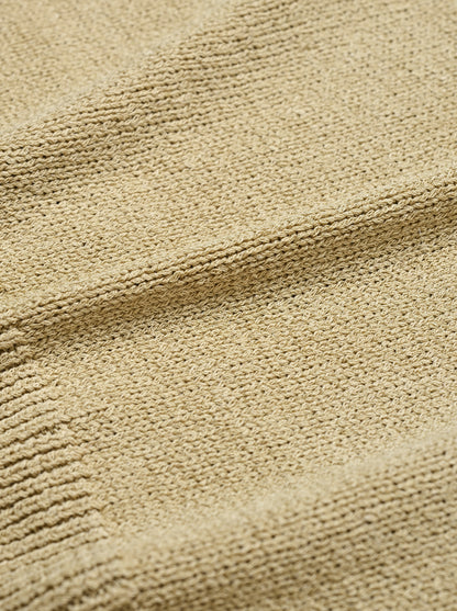 ANCELLM / UV NECK KNIT -SAGE