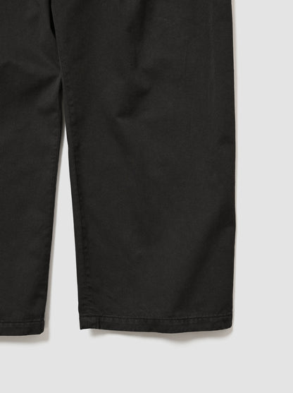 ANCELLM / CHINO SLACKS -BLACK