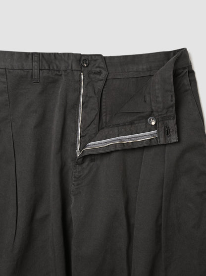ANCELLM / CHINO SLACKS -BLACK