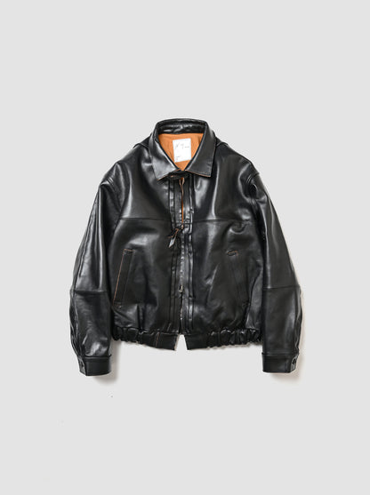 ANCELLM / H.L TUCK JACKET -BLACK