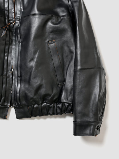 ANCELLM / H.L TUCK JACKET -BLACK
