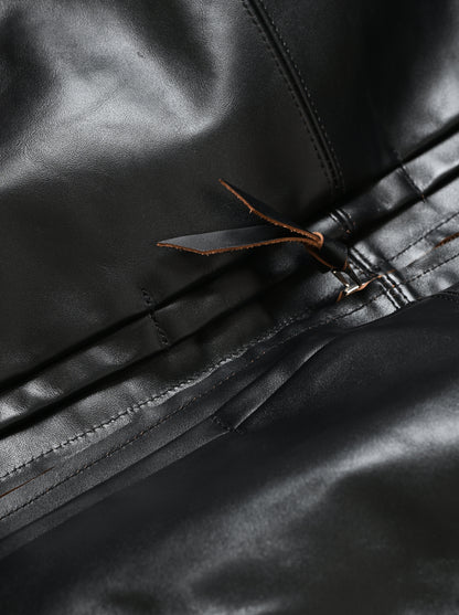 ANCELLM / H.L TUCK JACKET -BLACK