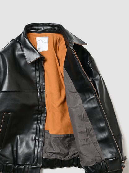 ANCELLM / H.L TUCK JACKET -BLACK