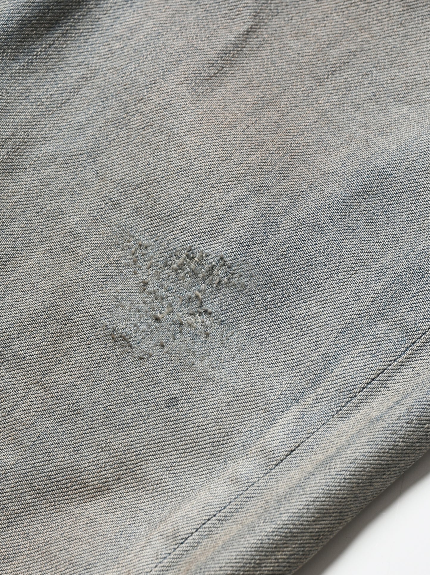 ANCELLM / SHOE-CUT DENIM PANTS -INDIGO