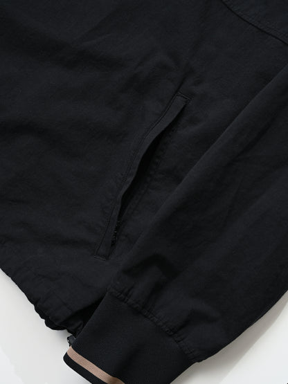 ANCELLM / C/N PULLOVER SHIRT -BLACK